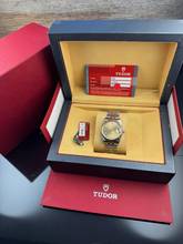 Thumbnail von Tudor Prince Date 74033 · Stahl/Gold · Diamond Dial · Medium · 34 mm