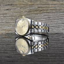 Thumbnail von Tudor Prince Date 74033 · Stahl/Gold · Diamond Dial · Medium · 34 mm