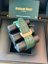 Thumbnail von Audemars Piguet Royal Oak Chronograph Rose Gold Green 26240OR - New - Fullset 2026