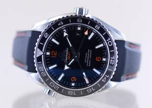 Thumbnail von Omega Seamaster Planet Ocean Co-Axial GMT 43,5 mm Cal. 8506 Diver Keramik B+P