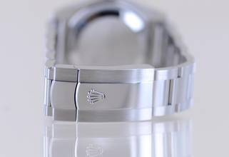 Thumbnail von Rolex Oyster Perpetual Date Blue 34mm Index Dial Weißgold Steel 115234 Top Unisex B+P