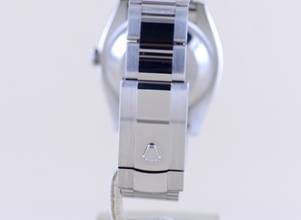 Thumbnail von Rolex Oyster Perpetual Date Blue 34mm Index Dial Weißgold Steel 115234 Top Unisex B+P