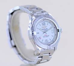 Thumbnail von Breitling Colt Lady 33 mm medium Steel white Stahlband Top Lady Klassiker