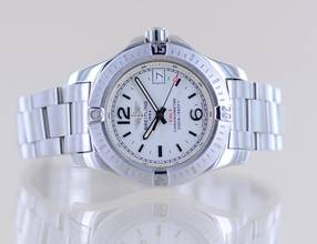 Thumbnail von Breitling Colt Lady 33 mm medium Steel white Stahlband Top Lady Klassiker