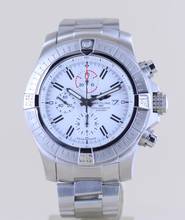Thumbnail von Breitling Super Avenger II Chronograph 48mm Stahl white Dial Limited Top B+P