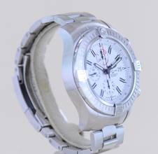 Thumbnail von Breitling Super Avenger II Chronograph 48mm Stahl white Dial Limited Top B+P