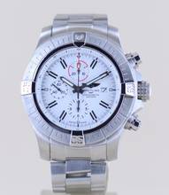 Thumbnail von Breitling Super Avenger II Chronograph 48mm Stahl white Dial Limited Top B+P