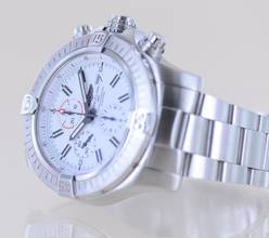 Thumbnail von Breitling Super Avenger II Chronograph 48mm Stahl white Dial Limited Top B+P