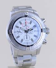 Thumbnail von Breitling Super Avenger II Chronograph 48mm Stahl white Dial Limited Top B+P