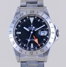  Rolex Explorer II 1655 Steve McQueen Tritium schwarz Klassiker 1971 B+P 