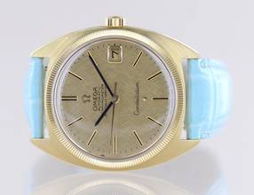Thumbnail von Omega Constellation Automatic COSC Vintage 18K Gold Chronometer Luxus rar