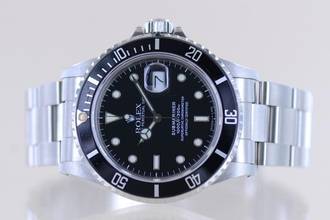 Thumbnail von Rolex Submariner Date 16800 Klassiker 1986 Diver Automatic Taucheruhr Steel