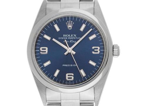  Rolex Air King Ref.14000M 1998 Full Set sehr gut Vintage Air King Oyster 