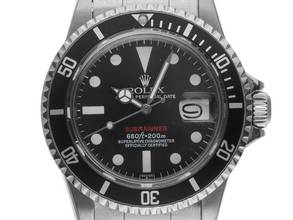 Thumbnail von Rolex Submariner Date Red Service Dial Ref.1680 Bj.1972 Full Set original Vintage Unpoliert Submariner Date Red open 6/9