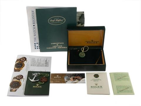  Rolex Submariner Date Red Service Dial Ref.1680 Bj.1972 Full Set original Vintage Unpoliert Submariner Date Red open 6/9 