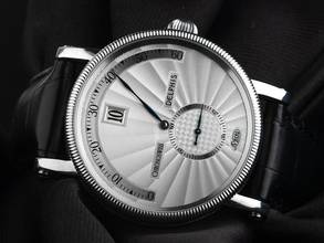 Thumbnail von Chronoswiss Delphis Ref.CH1423 Bj.2001 Full Set original Vintage Unpoliert Delphis