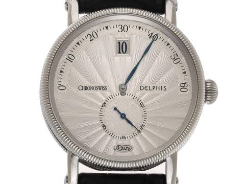  Chronoswiss Delphis Ref.CH1423 Bj.2001 Full Set original Vintage Unpoliert Delphis 