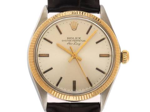  Rolex Air King Precision Ref.5500 Bj.1972 Box&Beschreibung original Vintage Unpoliert Air King 