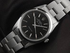 Thumbnail von Rolex Air King Precision Ref.14000 1990 Box&Beschreibung sehr gut Vintage Air King Precision Oyster