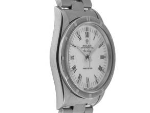 Thumbnail von Rolex Air King Precision Ref.14010 1996 Box&Beschreibung Original Vintage Unpoliert Air King Precision Stahl