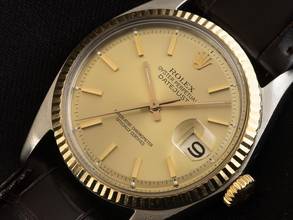 Thumbnail von Rolex Datejust 36 Ref.1601 Bj.1968 Box&Beschreibung original Vintage unpoliert Datejust