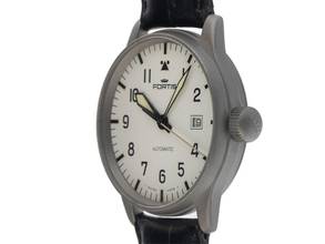 Thumbnail von Fortis Flieger Ref.595.10.46 Bj.1993 original Box sehr gut Vintage Flieger Faltschließe
