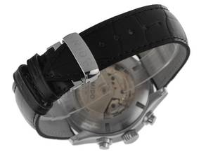 Thumbnail von Mido Multifort Chronograph Ref.M005614A Bj.2012 original Box original Vintage Unpoliert Multifort Day-Date Chronograph Krokoleder Faltschließe