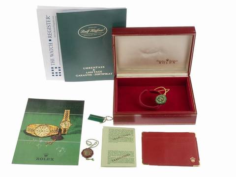  Rolex Datejust 31 Medium Ref.6827 Bj.1979 Box&Beschreibung sehr gut Vintage Datejust Medium 18kt Gelbgold 85g open 6/9 Jubilé 
