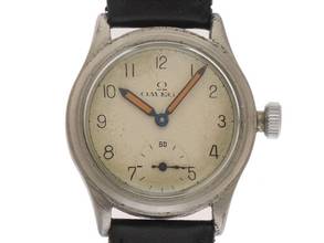  Omega Classic Military WW2 small second Ref.717 Bj.1939 original Box sehr gut Vintage Military WW2 small second 