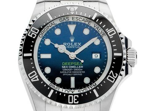  Rolex Sea-Dweller Deepsea Ref.126660 Bj.2021 Full Set wie Neu Vintage Sea-Dweller Deepsea Blue James Cameron 
