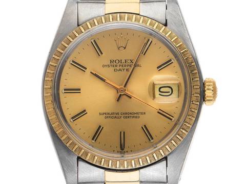 Rolex Oyster Perpetual Date Ref.1505 Bj.1979 original Box sehr gut Vintage Oyster Perpetual Date open 6/9 Oyster 