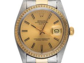  Rolex Oyster Perpetual Date Ref.1505 Bj.1979 original Box sehr gut Vintage Oyster Perpetual Date open 6/9 Oyster 