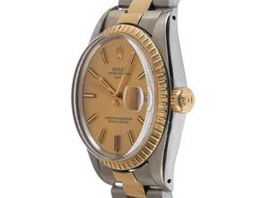 Thumbnail von Rolex Oyster Perpetual Date Ref.1505 Bj.1979 original Box sehr gut Vintage Oyster Perpetual Date open 6/9 Oyster