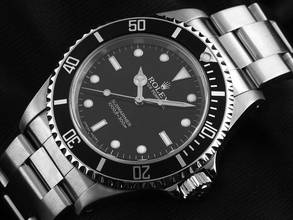 Thumbnail von Rolex Submariner (No Date) Ref.14060M 2006 Box&Beschreibung sehr gut Vintage Submariner no Date two-liner