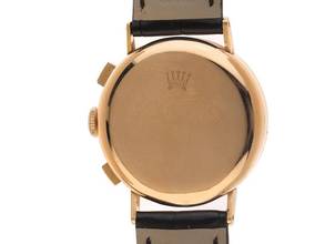 Thumbnail von Rolex Chronograph Antimagnetic Chronograph 18kt Roségold Ref.3371 Bj.1940 original Vntage Unpoliert Antimagnetic Chronograph 18kt Roségold
