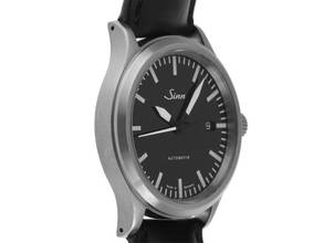Thumbnail von Sinn 556 Classic Stahl Automatik Armband Leder Ref.556 Bj.2018 original Vintage Unpoliert 556 Classic