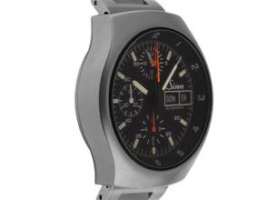 Thumbnail von Sinn 157 Ref.157 Bj.1992 Box&Beschreibung sehr gut Vintage 157 Chronograph Day-Date Lemania