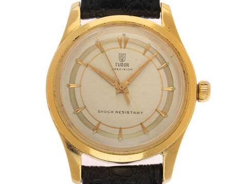  Tudor Precision Shock Resistant Ref.4463 original Reisemäppchen sehr gut Vintage Precision Shock Resistant 