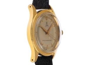 Thumbnail von Tudor Precision Shock Resistant Ref.4463 original Reisemäppchen sehr gut Vintage Precision Shock Resistant