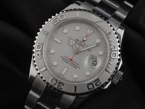 Thumbnail von Rolex Yacht-Master 40 Ref.16622 2005 Full Set sehr gut Vintage Yacht-Master Stahl 950 Platin
