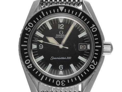  Omega Seamaster 300 Ref.166.0324 Bj.1972 original Box Original Vintage Unpoliert Seamaster 300 