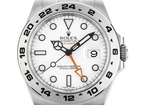  Rolex Explorer II Ref.216570 Bj.2018 Full Set sehr gut Vintage Explorer II 