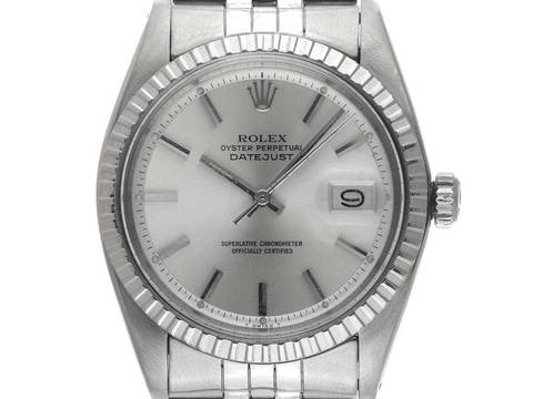  Rolex Datejust 36 Ref.1603 Bj.1977 Box&Beschreibung sehr gut Vintage Datejust Stahl Jubilé 