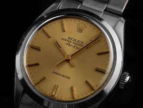 Thumbnail von Rolex Air King Oyster Perpetual Air King Precision Ref.5500 Bj.1978 original Box original Vintage Unpoliert Air King Precision