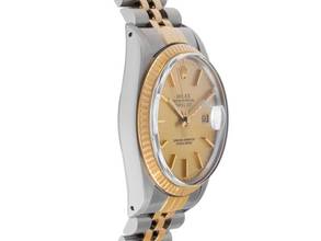 Thumbnail von Rolex Datejust 36 Ref.16013 Bj.1988 Full Set sehr gut Vintage Datejust Stahl 18kt Gelbgold open 6/9