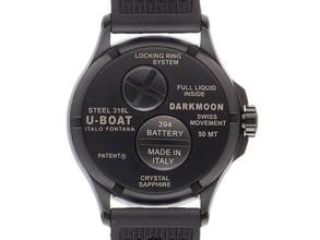 Thumbnail von U-Boat Darkmoon BK schwarz PVD Ref.9545 Full Set Neu Darkmoon
