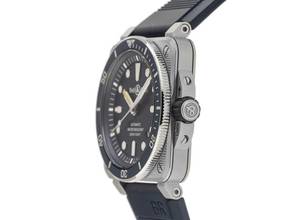 Thumbnail von Bell & Ross BR 03-92 Steel Diver Blue Steel Ref.BR0392-D-BU-ST/SRB 2024 Full Set wie Neu Vintage BR 03-92 Diver Blue Steel