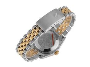 Thumbnail von Rolex Datejust 31 Jubileé Diamanten Ref.68273 1986 Full Set Original Vintage Unpoliert Datejust Medium Jubilée Diamanten open 6/9