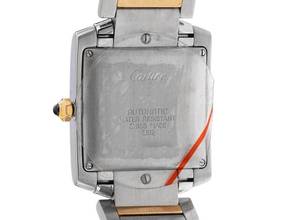 Thumbnail von Cartier Tank Française Two Tone GM großes Modell Ref.2302 Bj.1998 Full Set sehr gut Vintage Tank Francaise Two Tone GM großes Modell