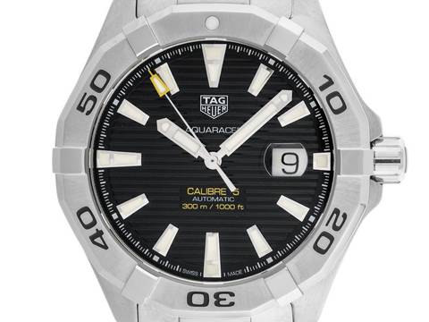  TAG Heuer Aquaracer 300M Ref.WAY2010.BA0927 2017 Full Set sehr gut Vintage Aquaracer Calibre 5 Big Date 